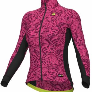 Alé Cycling PR-R Papillon Long Sleeve Jersey Ladies Fluo Pink
