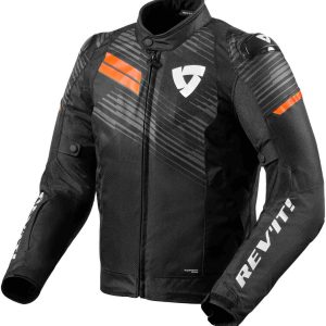 REV’IT! Blouson Apex H2O noir/orange